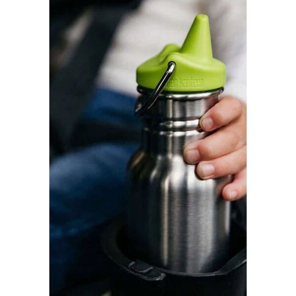 Klean Kanteen Kid Kanteen Sippy Cap for Classic Bottles, BrightGreen