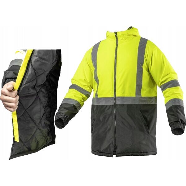Kurtka męska Sourcing HOGERT INSULATED JACKET, REFLECTIVE LEDA, SIZE. S