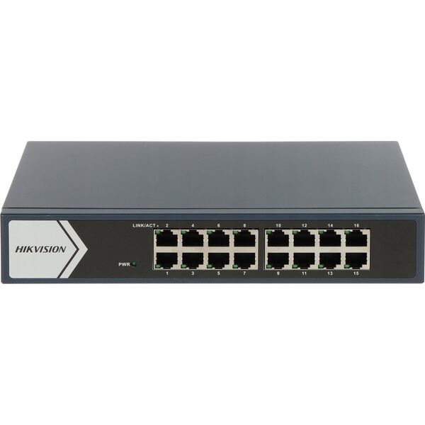 Switch Hikvision Hikvision 16 prievadų komutatorius DS-3E0516-E(B)