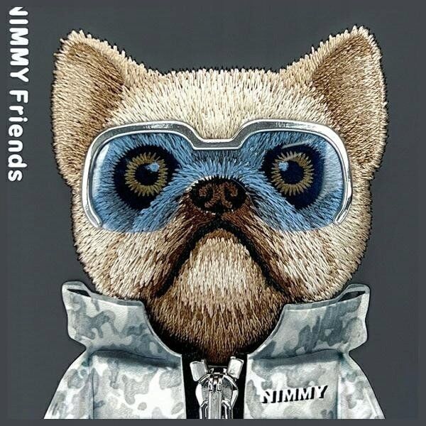 Nimmy iPhone 15 6.1" case black/black Cool&Cute 2.0 Dog