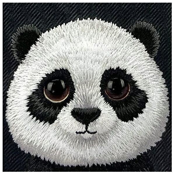 Nimmy case iPhone 16 Pro 6.3" black/black Big Eyed Pet 2.0 Panda