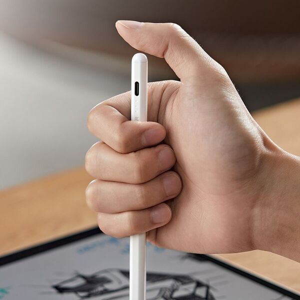 ESR Stylus Pen for Tablet, Type-C, Palm Rejection, Tilt Pressure Sense - ESR (6C00107) - White 4894240196007 έως 12 άτοκες Δόσεις