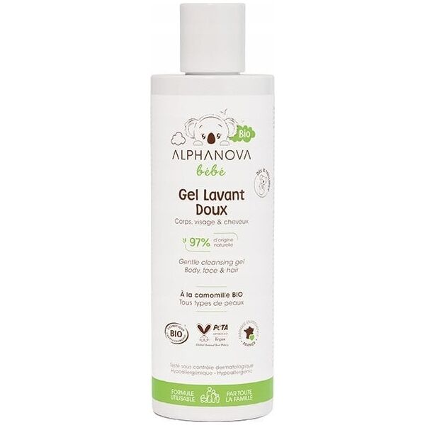 Alphanova Bebe Alphanova Bebe Bio, Απαλό τζελ πλυσίματος για μωρά 2 σε 1, 200ml 14222749 3760075073565