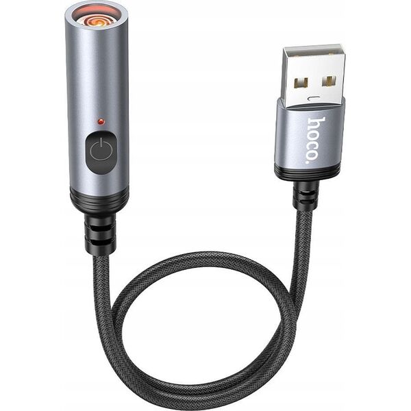 HOCO Adapter Zapalniczki Na Złącze USB A UA30 0,3 M Czarny