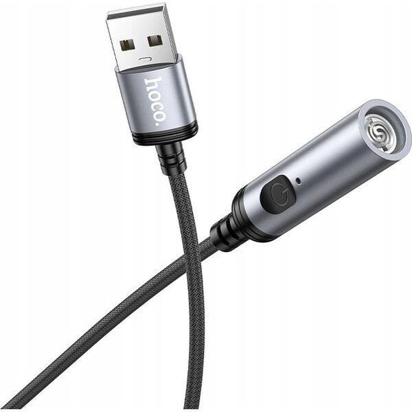 HOCO Adapter Zapalniczki Na Złącze USB A UA30 0,3 M Czarny
