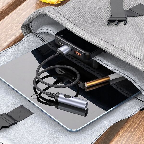 HOCO Adapter Zapalniczki Na Złącze USB A UA30 0,3 M Czarny