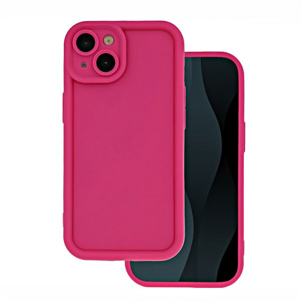 Rim TPU case for iPhone 16 Plus 6,7&quot; pink 5906961910226