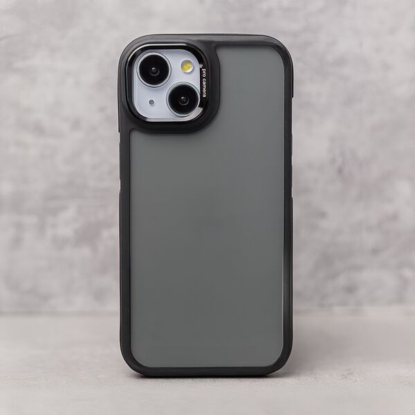 Crystal Black case for iPhone 16 6,1&quot; black 5906961923356