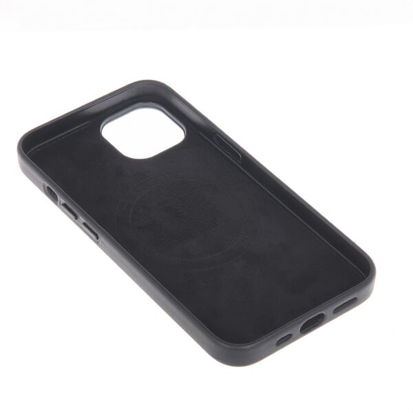 Mag Leather case for iPhone 16 Plus 6,7&quot; black 5906961924636