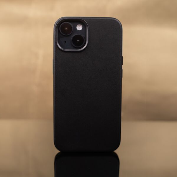 Mag Leather case for iPhone 16 Plus 6,7&quot; black 5906961924636