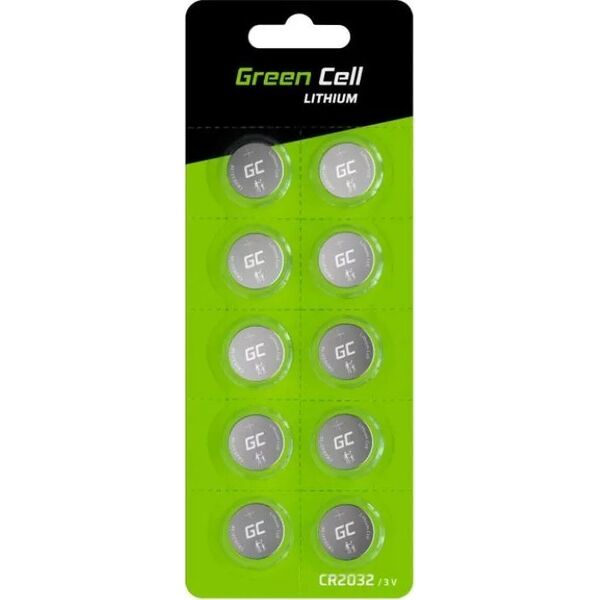 Green Cell Bateria CR2032 220mAh 10 szt.