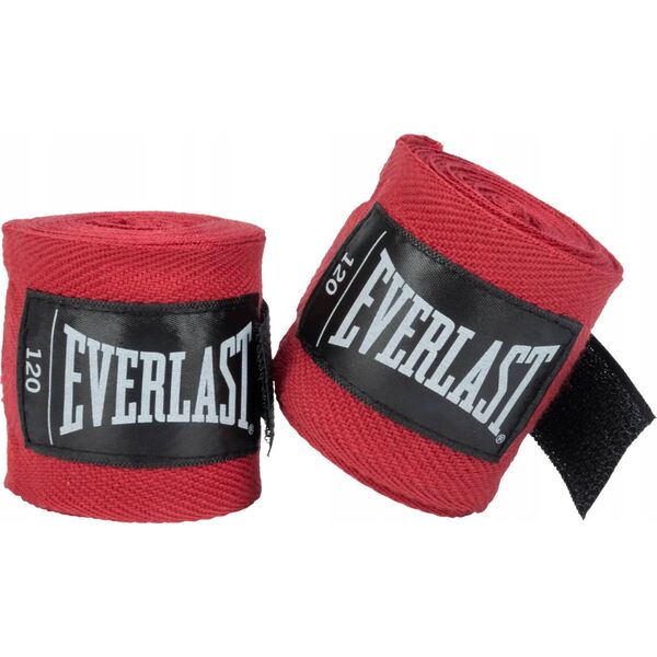 Everlast Tape Wraps Boxing Bandages Red Breathable Solid EVERLAST 305cm 14241514 9283623203