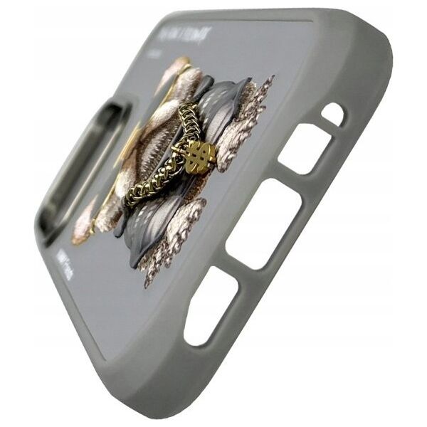 Nimmy iPhone 16 Pro Max 6.9" case gray/grey Glasses Cool Dog