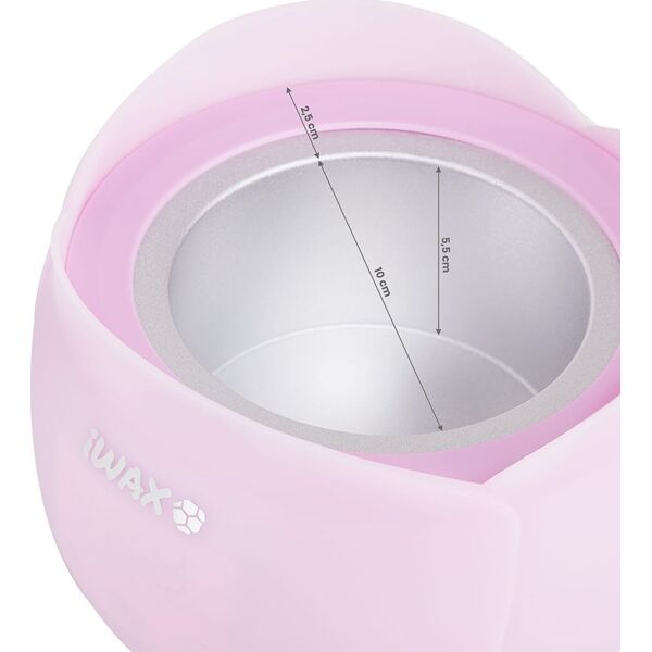 Podgrzewacz wosku iWax flower 40W 450ml różowy