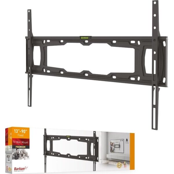 Barkan BARKAN E400+.B 32"-90" Lenktam TV, fiksuotas, sieninis, juodas 13411825 7290004574888