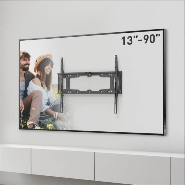 Barkan BARKAN E400+.B 32"-90" Lenktam TV, fiksuotas, sieninis, juodas 13411825 7290004574888