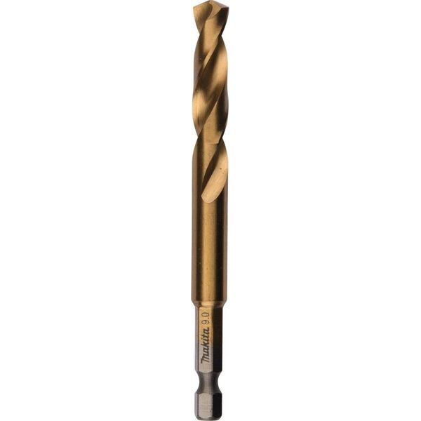 Τρυπάνι Makita MAKITA ΜΕΤΑΛΛΙΚΟ ΤΡΥΠΑΝΙ HSS-TIN 1/4" HEX 9.0x102mm 13919988 88381464383