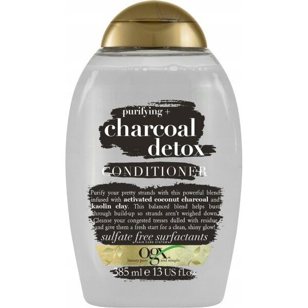 OGX_Charcoal Detox Conditioner αποτοξινωτικό conditioner με κάρβουνο 385ml 14008016 22796672018