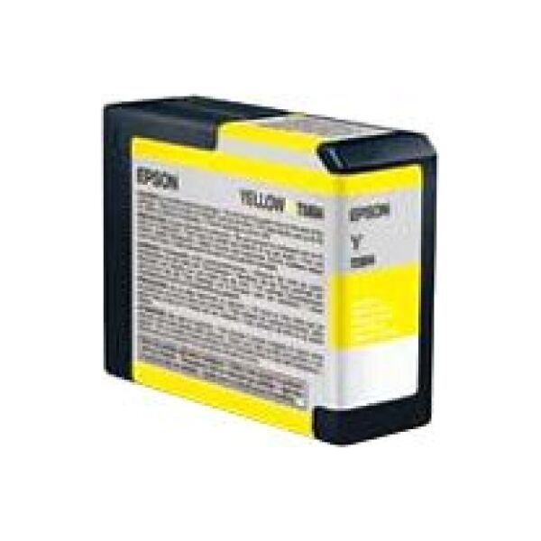 Tusz Epson Tusz Yellow (80 ml) Stylus Pro 3800 C13T580400