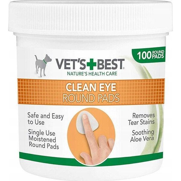 VETS BEST FINGER EYE CLEANER 100 τεμ. 14104384 31658803620