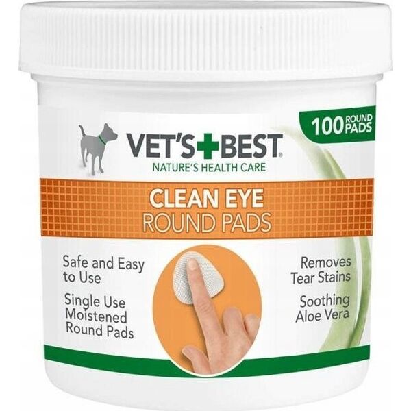 VETS BEST FINGER EYE CLEANER 100 τεμ. 14104384 31658803620