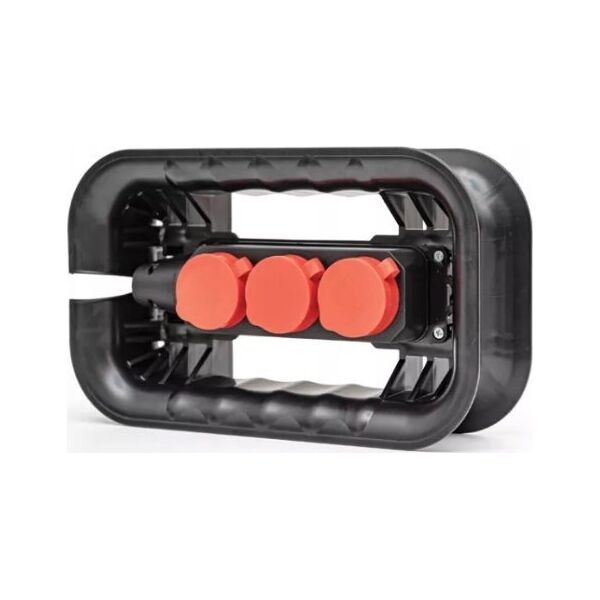 Cable winder with electrical strip Qbrick System Custom Cable Winder with an electrical strip set