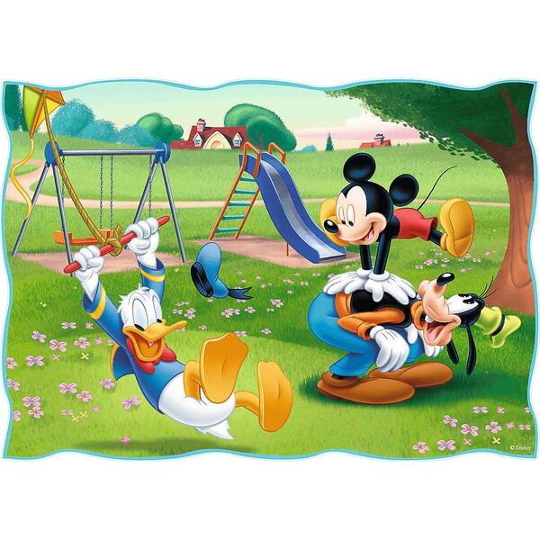 Trefl Puzzle 4w1 Fajny dzień Mickiego / Disney Standard Characters 34604 Trefl p8