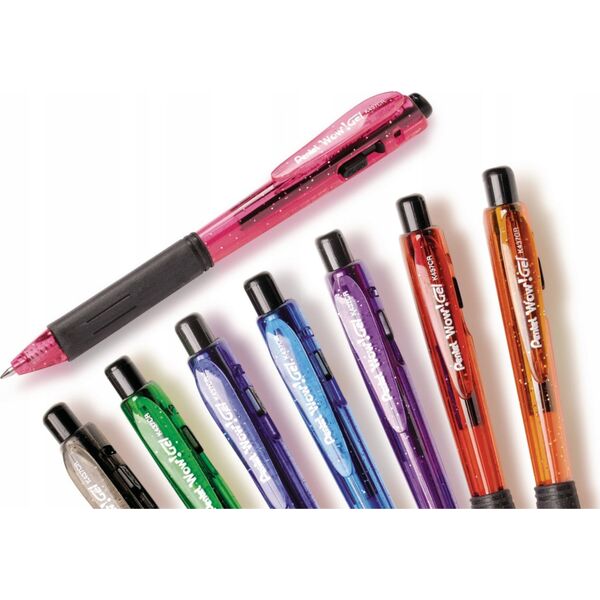 Pentel Pentel Gel Pen Wow! Τζελ K437CR μπλε, ΜΠΛΕ 13892562 72512244388