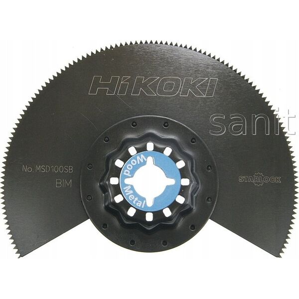 HIKOKI MT SAW BLADE FOR WOOD AND METAL STARLOCK MSD100SB
