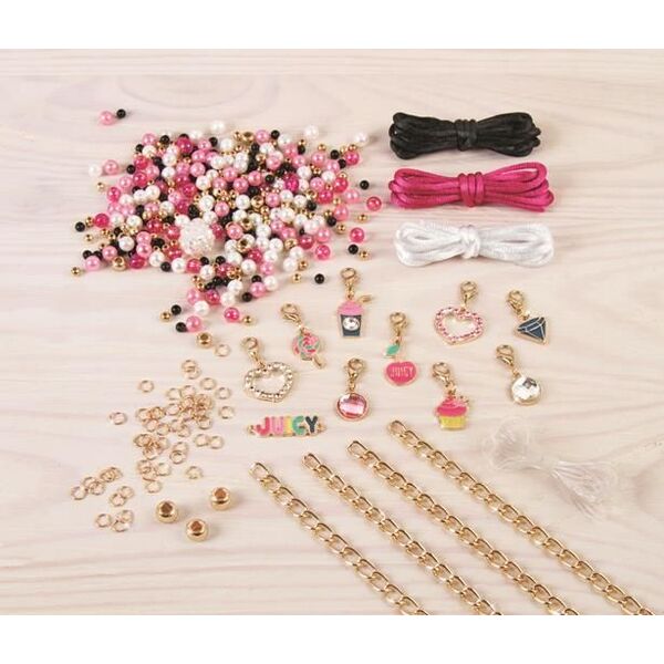 Make it real Make it real - Zestaw do tworzenia bransoletek - Juicy Couture Pink and Precious