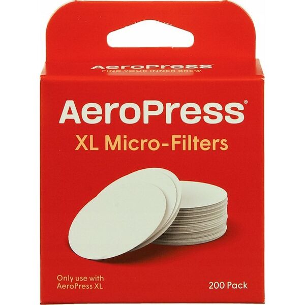 Aero Press AeroPress - Χάρτινα φίλτρα XL 200 τεμάχια 13965935 85276082011