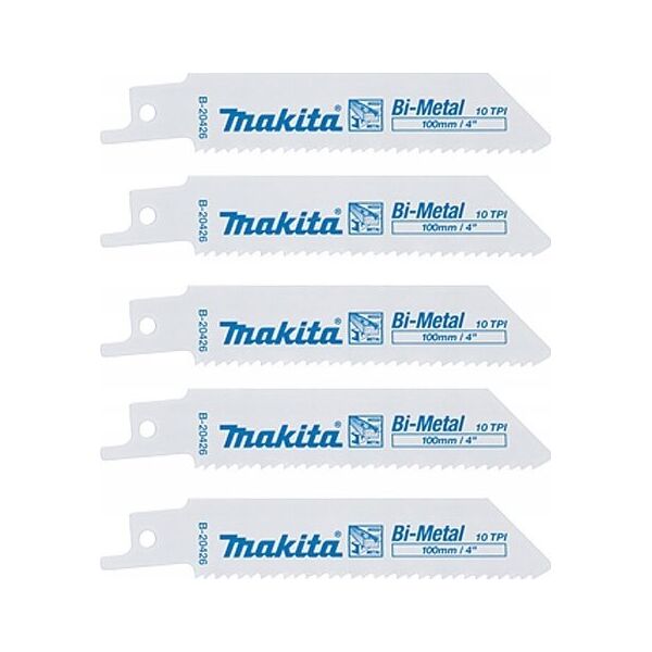 Makita MAKITA RECIMER SAW LADE BIM 100x0,9mm / 5 τεμ. ΞΥΛΟ ΜΕ ΚΑΡΦΙΑ, ΜΕΤΑΛΛΙΚΟ 13990171 88381376013