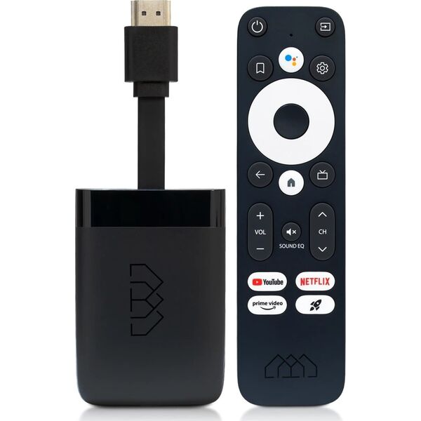Odtwarzacz multimedialny AbCom Android SMART TV Homatics Dongle R 4K Android 11