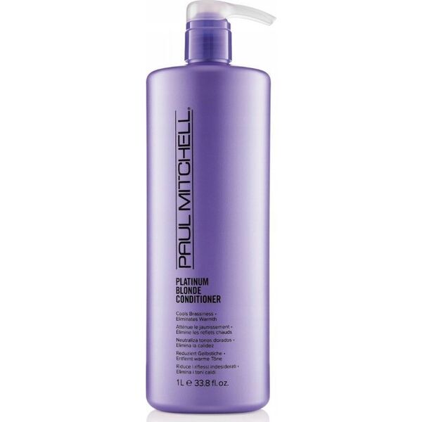 PAUL MITCHELL Paul Mitchell, Ξανθό Ξανθό Platinum, Χωρίς Paraben, Μαλακτικό Μαλλιών, Cools Brassiness, 1000 ml για γυναίκες 13787466 9531129198