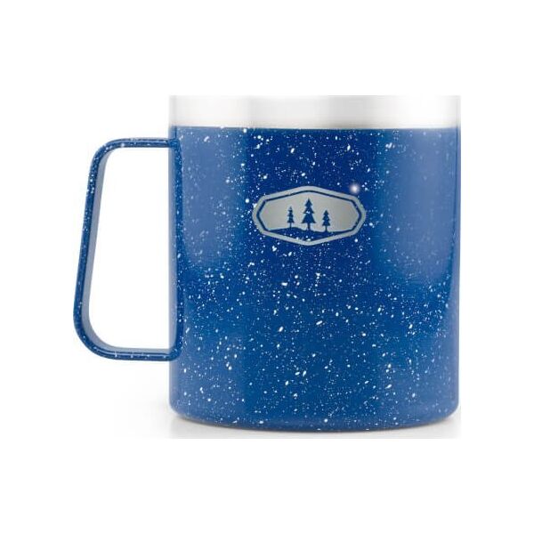 GSI Outdoors GLACIER STAINLESS CAMP CUP 444ml, blue speckle