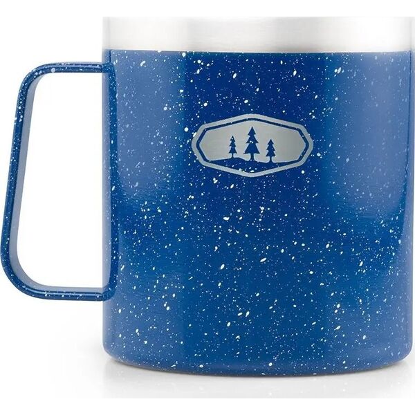 GSI Outdoors GLACIER STAINLESS CAMP CUP 444ml, blue speckle