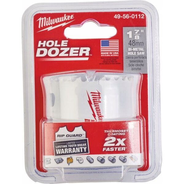 Milwaukee MILWAUKEE ΔΙΜΕΤΑΛΙΚΟ ΠΡΙΟΝΟ ΤΡΥΠΗΣ 48mm BLISTER 13763394 45242193134