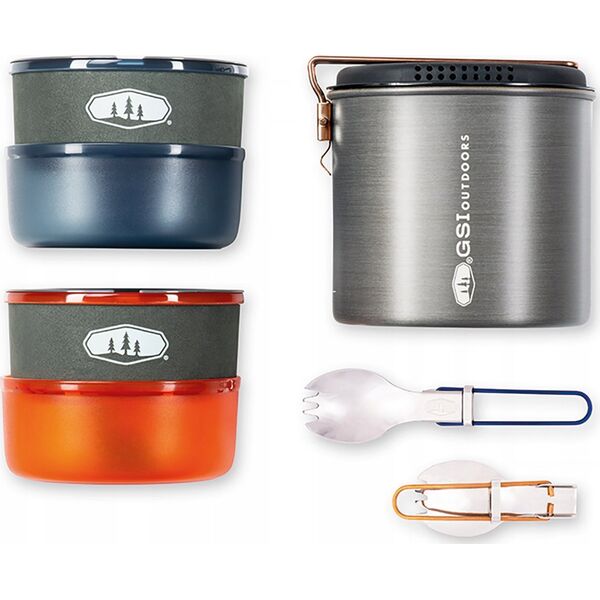 GSI Outdoors ESCAPE SET WITH FRY PAN