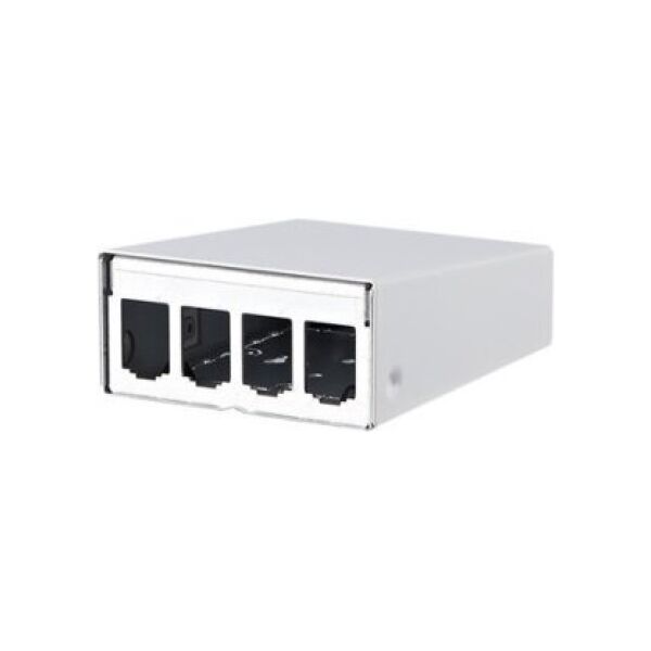 Triton Moduł METZ CONNECT obudowa natynkowa 4 porty czysta biel RAL9010
