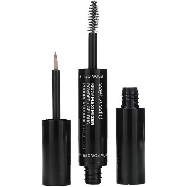 WET N WILD_Brow Maximizer Powder + Gel Duo Neutral Brown πούδρα-τζελ φρυδιών 3,5ml 14008581 77802157010