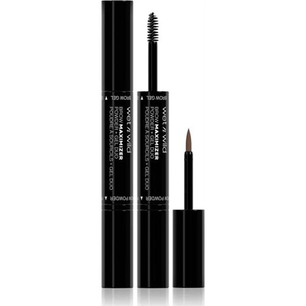 WET N WILD_Brow Maximizer Powder + Gel Duo Neutral Brown πούδρα-τζελ φρυδιών 3,5ml 14008581 77802157010