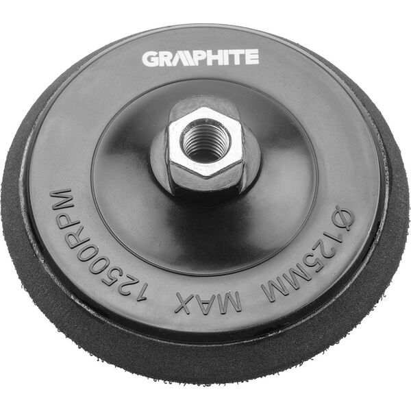 Graphite Tarcza elastyczna (Tarcza elastyczna z rzepem 125 mm x M14)