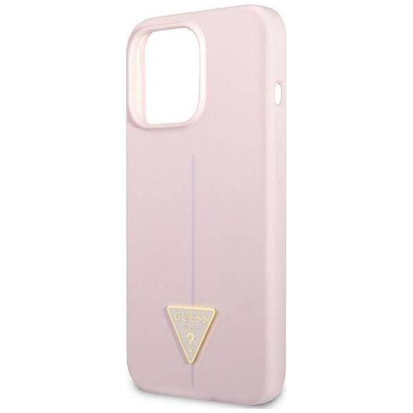Guess Guess GUHCP13LSLTGU iPhone 13 Pro / 13 6,1" fioletowy/purple hardcase Silicone Triangle