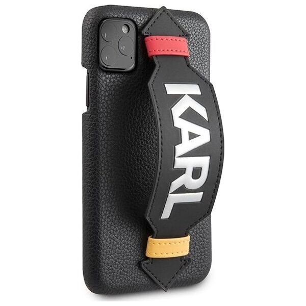 Karl Lagerfeld Etui Karl Lagerfeld KLHCN58HDAWBK Apple iPhone 11 Pro hardcase czarny/black Strap