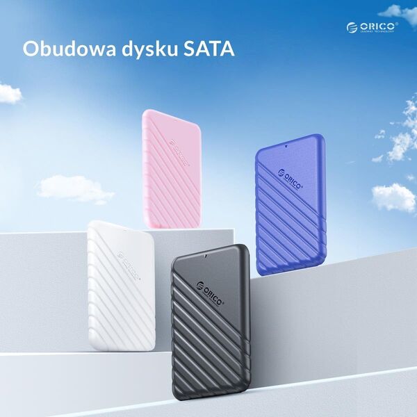 Kieszeń Orico Obudowa dysku 2,5" USB-C 3.1 6Gbps czarna