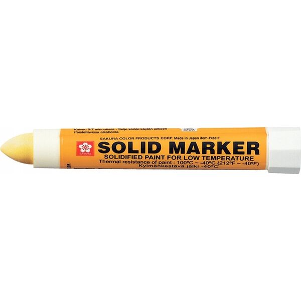 Sakura Marker Μασίφ κίτρινο για χαμηλές θερμοκρασίες, Sakura 13684698 84511328815