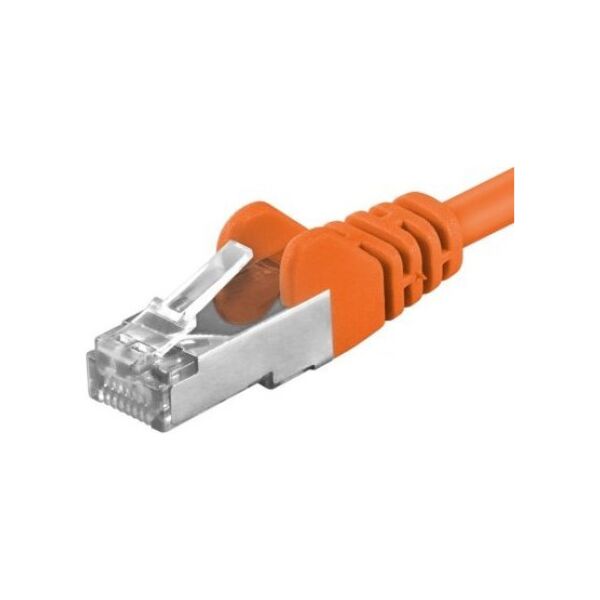 PremiumCord PREMIUMCORD Patch kabel CAT6a S-FTP, RJ45-RJ45, AWG 26/7 1,5m pomarańczowy