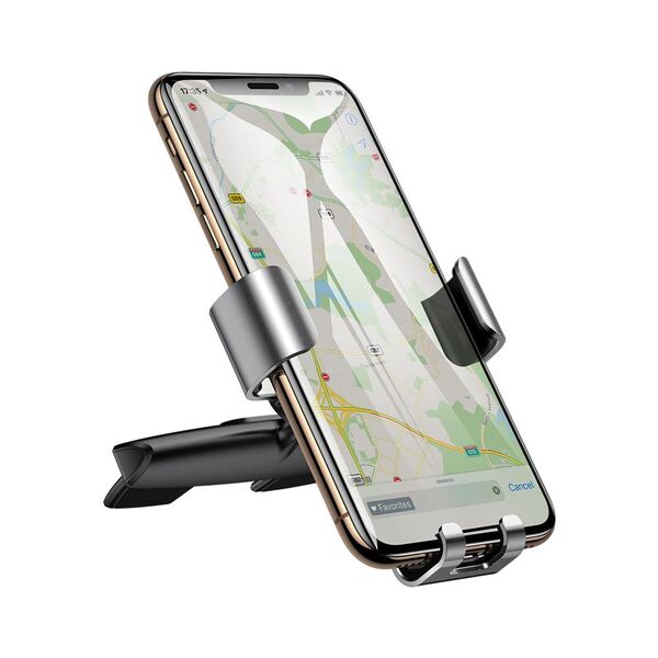 Baseus car holder Metal Age gravity CD version silver 6953156291515