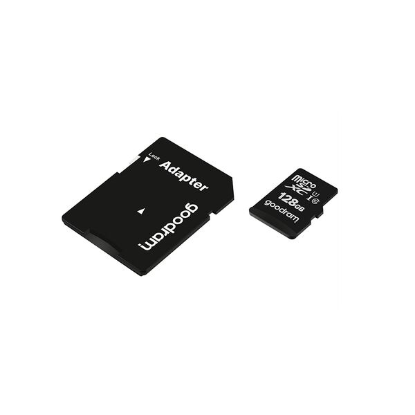 GoodRam memory card 128GB microSDXC cl. 10 UHS-I 100 / 10 MB/s + adapter 5908267930168