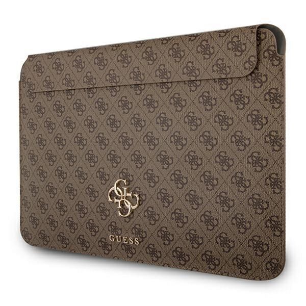 Guess sleeve GUCS13G4GFBR 13&quot; brown 4G Big Logo 3666339005382
